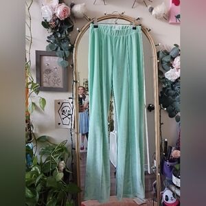 Asos Velvet Bell Bottom Pants